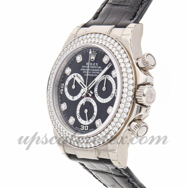 Masculino Rolex Daytona 116589rbr 40 mm Caixa mecânica (automático) Movimento mostrador preto - Image 3