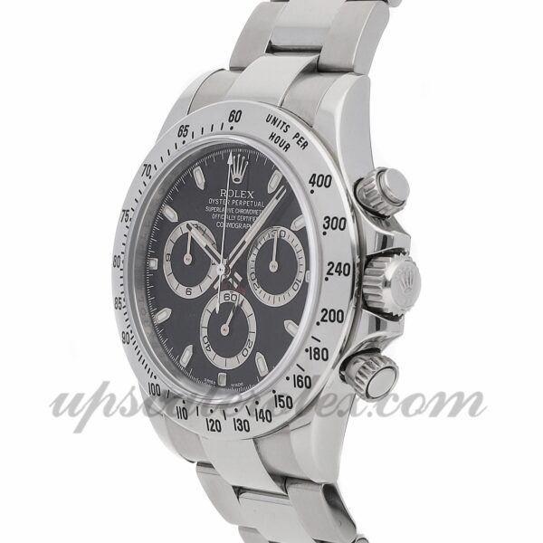 Masculino Rolex Daytona 116520 caixa 40 mm Movimento mecânico (automático) Mostrador preto - Image 3