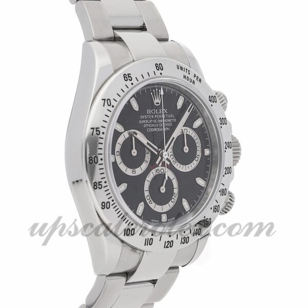 Masculino Rolex Daytona 116520 caixa 40 mm Movimento mecânico (automático) Mostrador preto - Image 4
