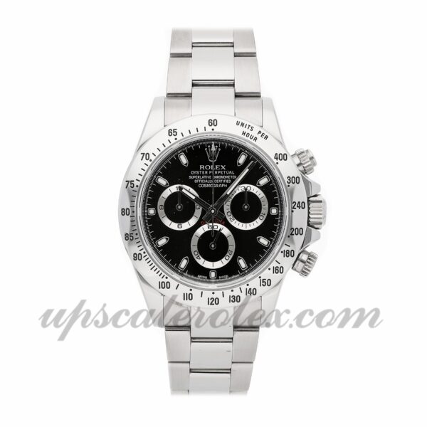 Masculino Rolex Daytona 116520 caixa 40 mm Movimento mecânico (automático) Mostrador preto