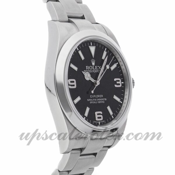 Masculino Rolex Explorer 214270 caixa 39 mm Movimento mecânico (automático) Mostrador preto - Image 4