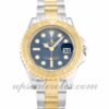 Senhoras Rolex Yacht-Master 169623 29 mm caso movimento automático mostrador azul