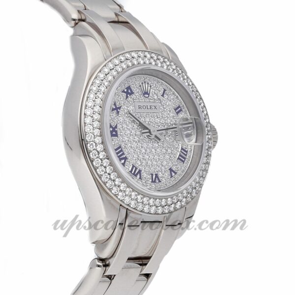 Senhoras Rolex Datejust Pearlmaster 80339 caixa 29 mm Movimento mecânico (automático) Mostrador de diamante - Image 2
