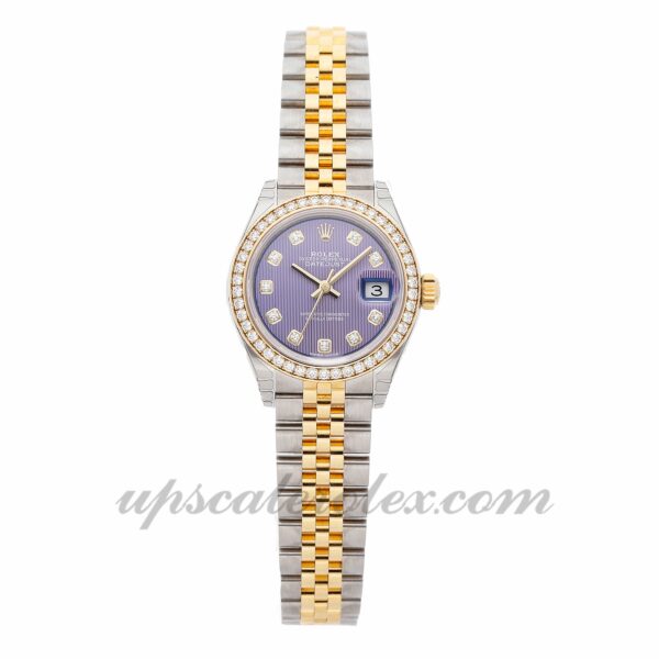Senhoras Rolex Datejust 279383rbr 28 mm estojo mecânico (automático) mostrador roxo movimento