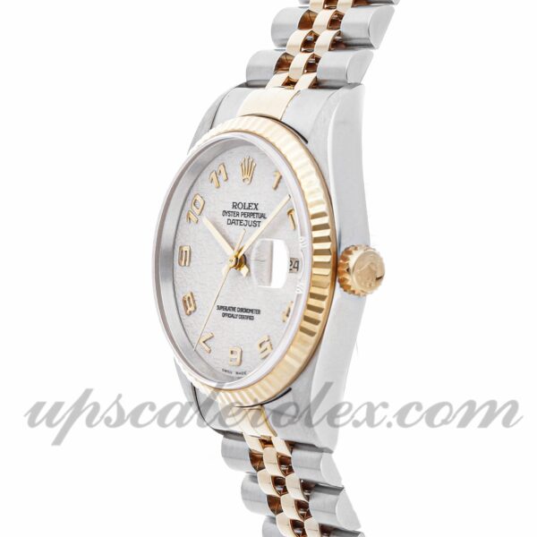 Caixa masculina Rolex Datejust 16233 36 mm Movimento mecânico (automático) Mostrador champanhe - Image 3
