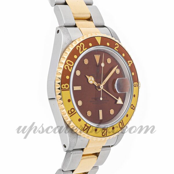 Homens Rolex Gmt Master Ii 16713 caixa 40 mm Movimento mecânico (automático) Mostrador marrom - Image 4