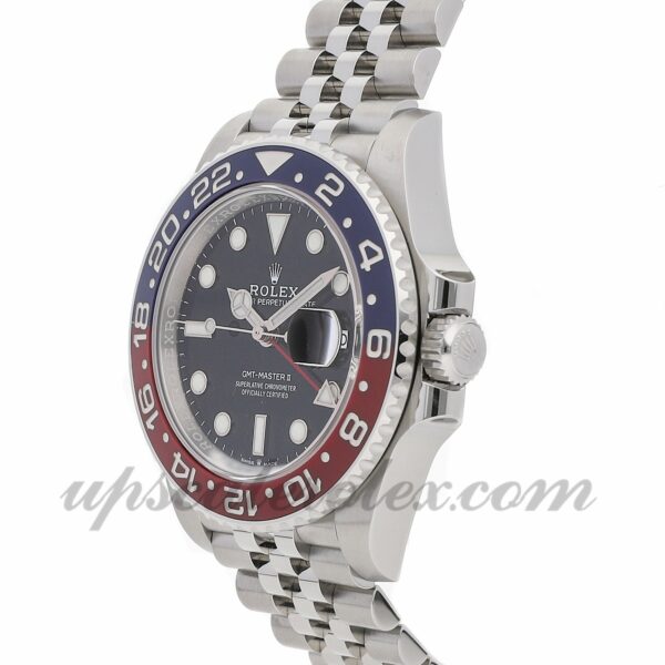 Masculino Rolex Gmt-master Ii 126710blro Caixa mecânica 40 mm (automático) Movimento mostrador preto - Image 4