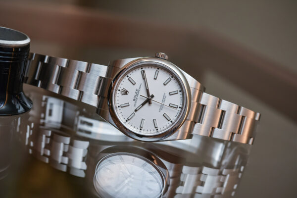 Relógio Rolex Oyster Perpetual 114300 White Ms 39mm - Image 5