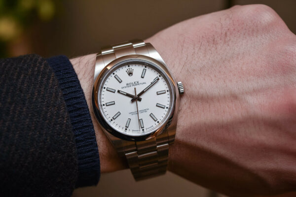 Relógio Rolex Oyster Perpetual 114300 White Ms 39mm - Image 6