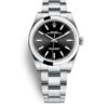 Relógio Rolex Oyster Perpetual 114300 Black Ms 39mm