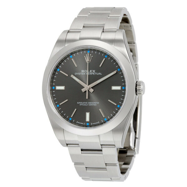 Relógio Rolex Oyster Perpetual 114300 cinza 39 mm - Image 2