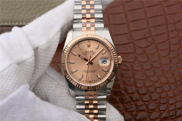 Relógio Rolex Datejust 116231 Rose Gold Ms 36mm - Image 2