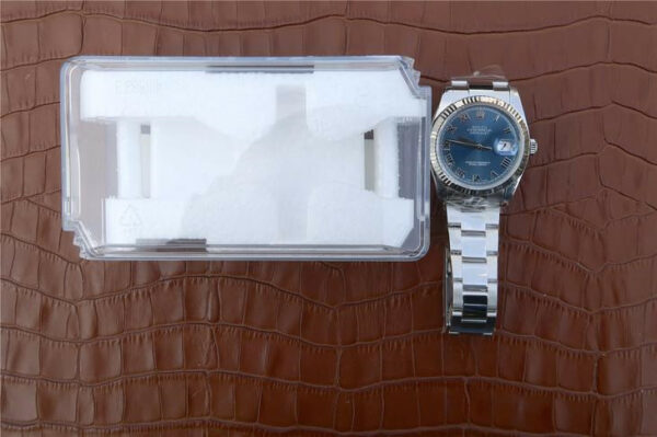 Relógio Rolex Datejust 116234 Blue Ms 36mm - Image 8