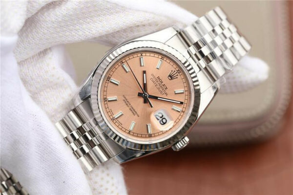 Relógio Rolex Datejust 116234 Pink Ms 36mm - Image 4