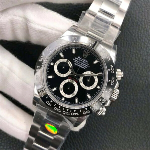 Relógio Rolex Daytona 116500ln Black Men 40mm - Image 4