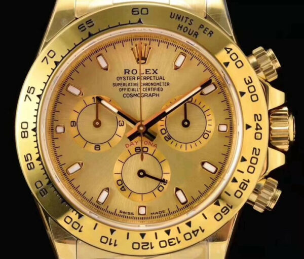 Relógio Rolex Daytona 116508 Full Gold Men 40mm - Image 4