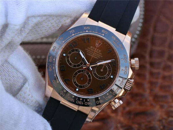 Relógio Rolex Daytona 116515LN Coffee Color e Roleta Masculino 40mm Color - Image 4