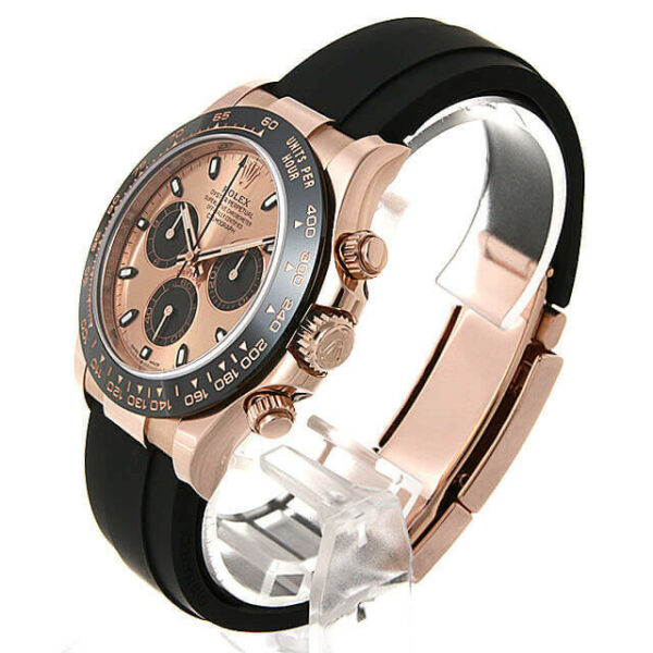 Relógio Rolex Daytona 116515 Rosa Ouro e Preto Roleta Masculino 40mm - Image 2