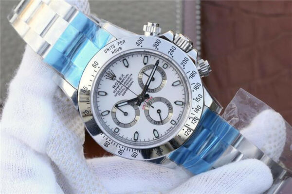 Relógio Rolex Daytona 116520 White Men 40mm - Image 3