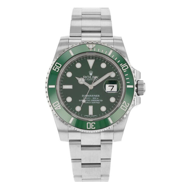 Relógio Rolex Submariner 116610LV Green Men 40mm