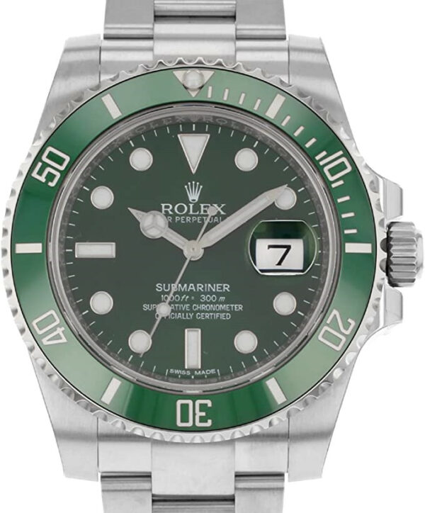 Relógio Rolex Submariner 116610LV Green Men 40mm - Image 2