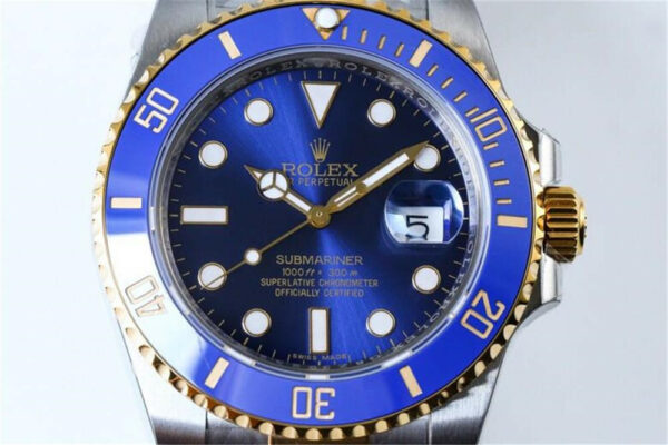 Relógio Rolex Submariner 116613LB Blue Plate Men 40mm - Image 4