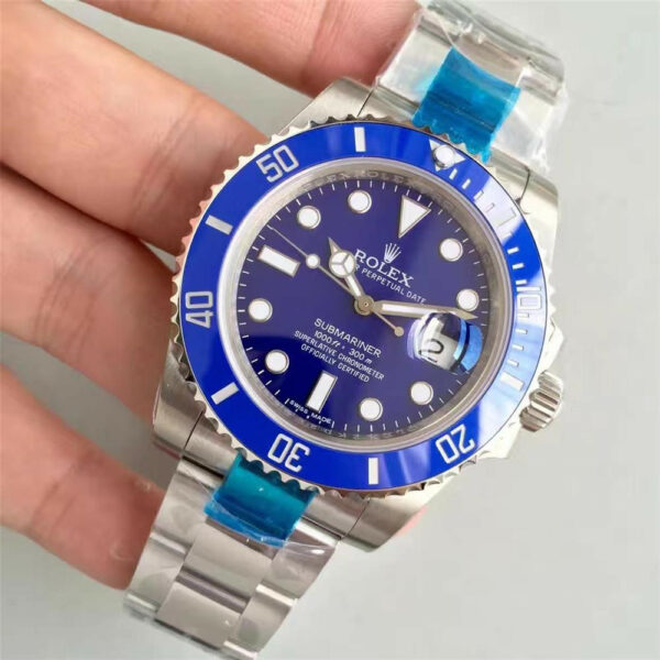 Relógio Rolex Submariner 116619lb Blue Men 40mm - Image 4