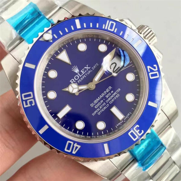 Relógio Rolex Submariner 116619lb Blue Men 40mm - Image 5