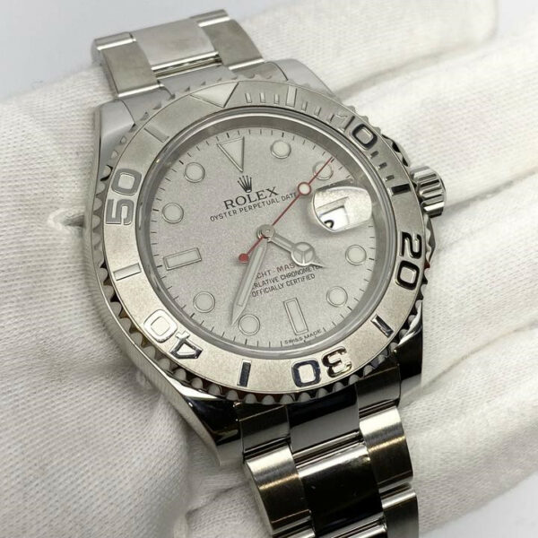 Relógio Rolex Yacht-Master 116622 White Men 44mm - Image 3