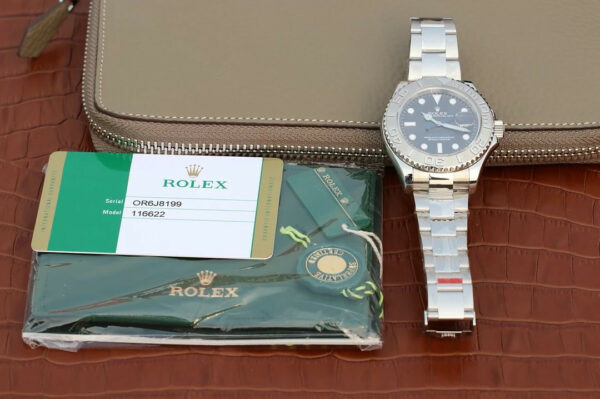 Relógio Rolex Yacht-Master 116622 Black Men 44mm - Image 7