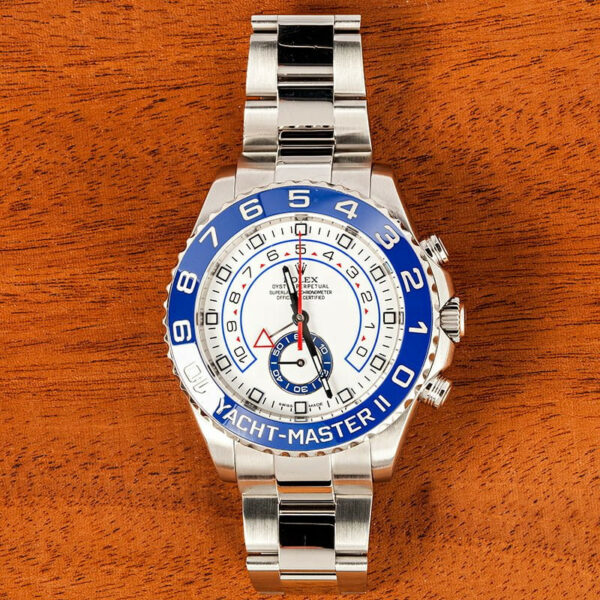 Relógio Rolex Yacht-Master 116680 White Men 44mm - Image 7