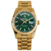 Relógio Rolex Day-Date 118238 Green Men 36 mm