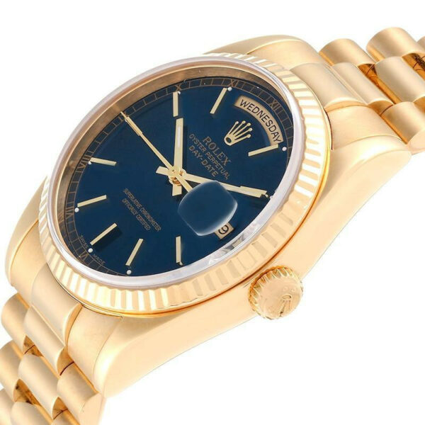 Relógio Rolex Day-Date 118238 Blue Men 36 mm - Image 4