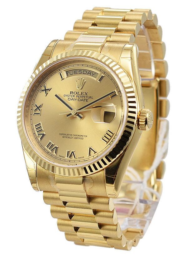 Relógio Rolex Day-Date 118238 Men Golden 36 mm - Image 2