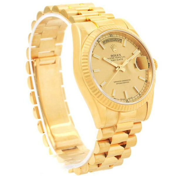 Relógio masculino Rolex Day-Date 118238 Golden 36 mm - Image 2