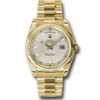 Relógio Rolex Day-Date 118238 Men 36 mm Branco