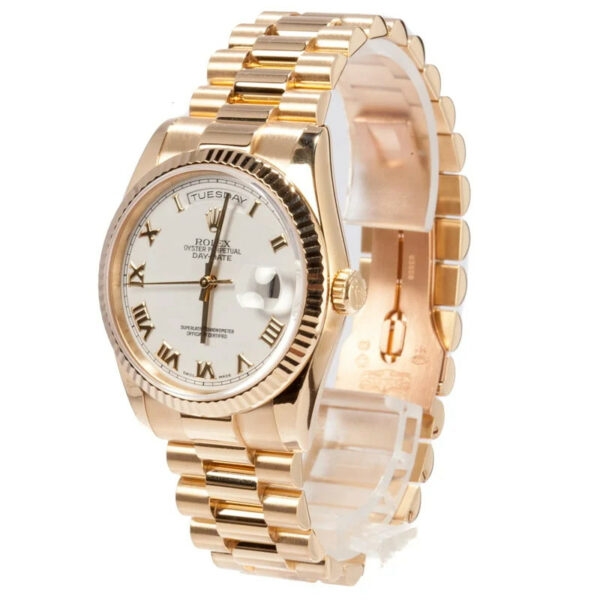 Relógio Rolex Day-Date 118238 Masculino Branco 36 mm - Image 2