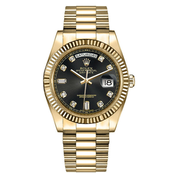 Relógio Rolex Day-Date 118238 Black Men 36 mm
