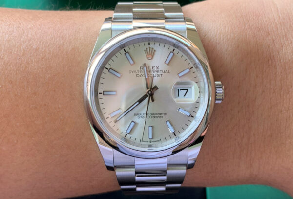 Relógio Rolex Datejust 126200 White Plate Men 40mm - Image 3