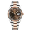 Rolex Datejust 126331 masculino marrom 41 mm Relógio