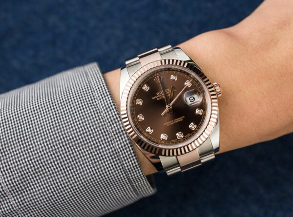 Relógio Rolex Datejust 126331 Brown Men 41mm - Image 4