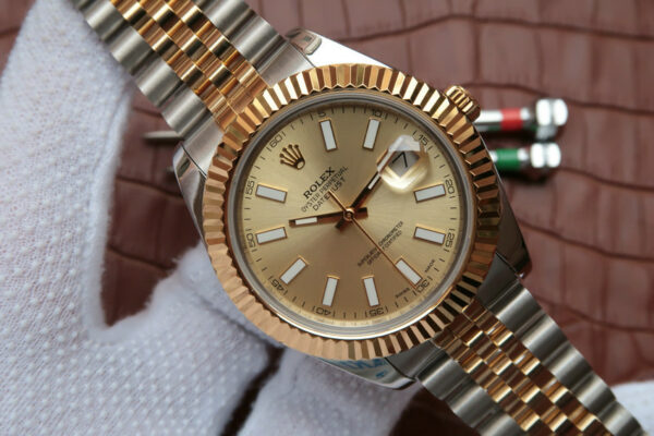 Relógio Rolex Datejust 126333 Golden Ms 41mm - Image 3