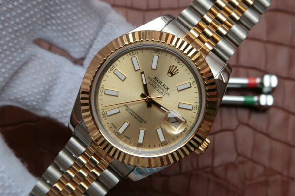 Relógio Rolex Datejust 126333 Golden Ms 41mm - Image 4