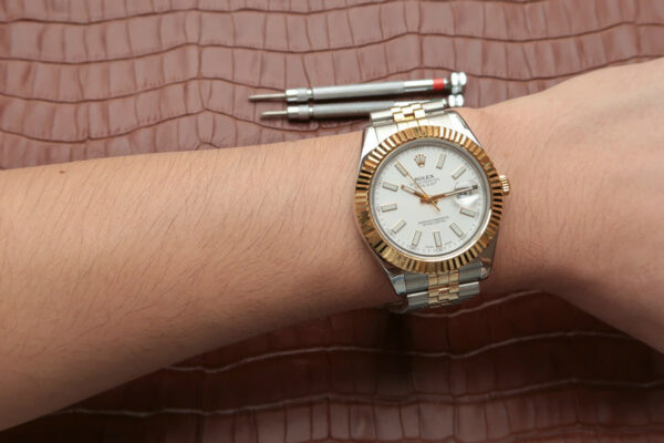 Relógio Rolex Datejust 126333 White Ms 41mm - Image 8