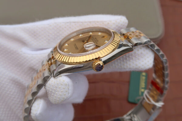 Relógio Rolex Datejust 126333 Ms Golden 41mm - Image 5