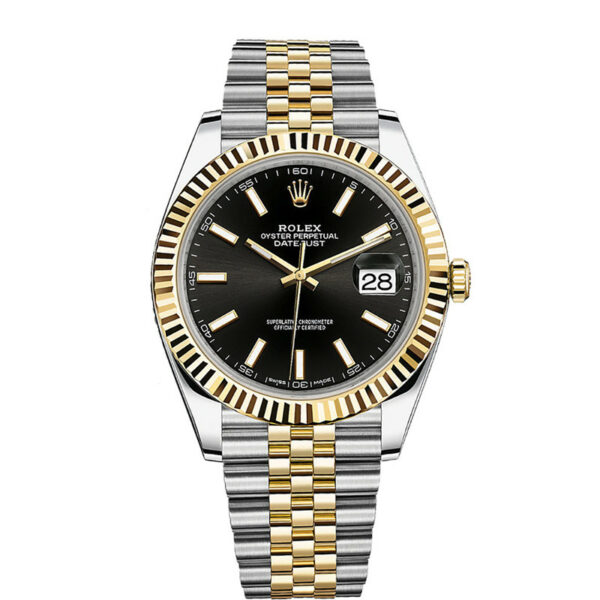 Relógio Rolex Datejust 126333 Black Ms 41mm