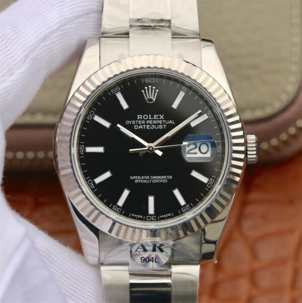 Relógio Rolex Datejust 126334 Black Men 41mm - Image 2