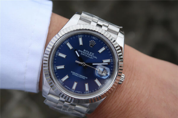 Relógio Rolex Datejust 126334 Blue Men 41mm - Image 8