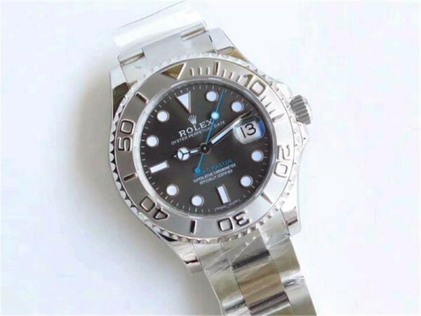 Relógio Rolex Yacht-Master 126622 Grey Plate Blue Word Men 40 mm - Image 2