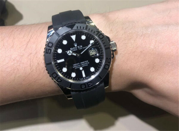 Relógio Rolex Yacht-Master 226659 preto unissex 42 mm - Image 8